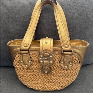 Michael Kors straw tote Handbag